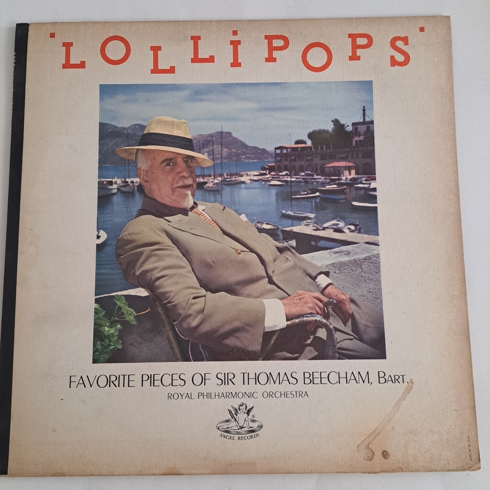 LOLLIPOPS ANGEL RECORDS Favorite Pieces of SIR THOMAS BEECHAM BART